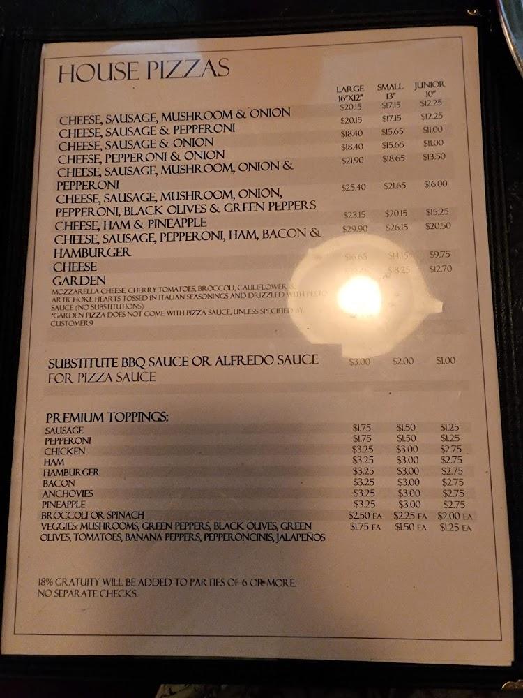 De Marinis Pizzeria Menu image 1